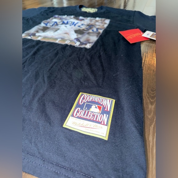 NWT Mitchell & Ness black Yankees Jeter Graphic Tee men’s size XL - Picture 2 of 7